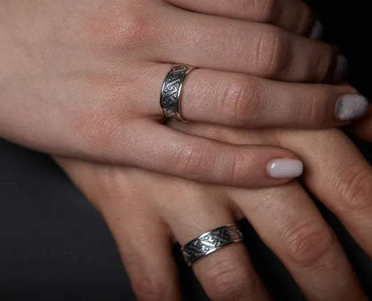 Balabinka Silver Ring Vyshyvanka