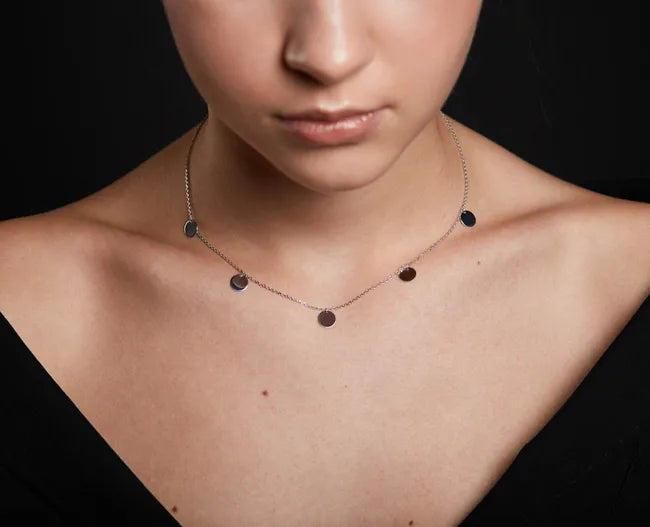 Balabinka Silver Coin Necklace