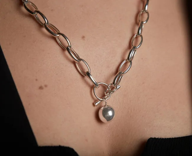 Balabinka Massive Silver Chain with Large Links