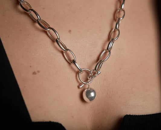 Balabinka Massive Silver Chain with Large Links