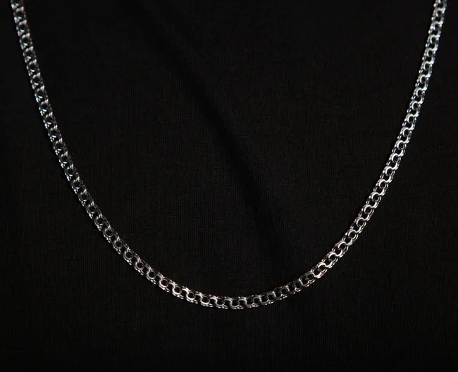 Balabinka Silver Chain Flat Bismarck