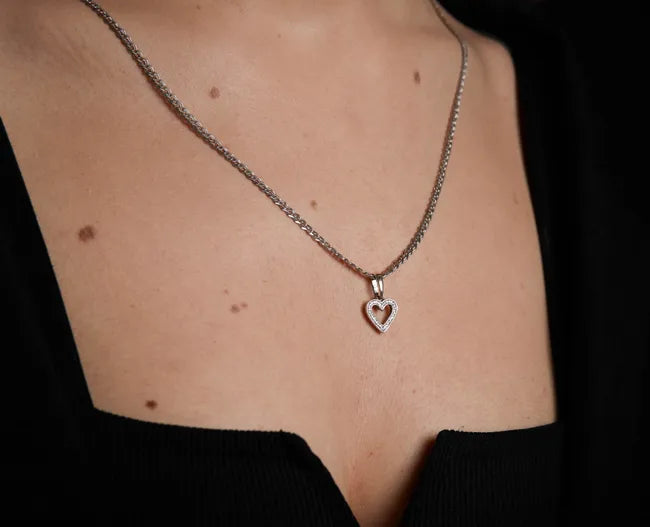 Balabinka Silver Pendant Heart