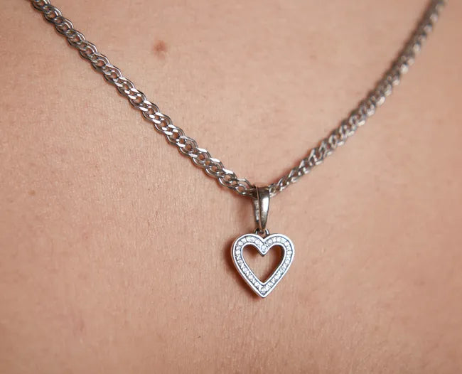 Balabinka Silver Pendant Heart