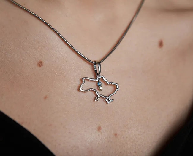 Balabinka Silver Pendant Ukraine