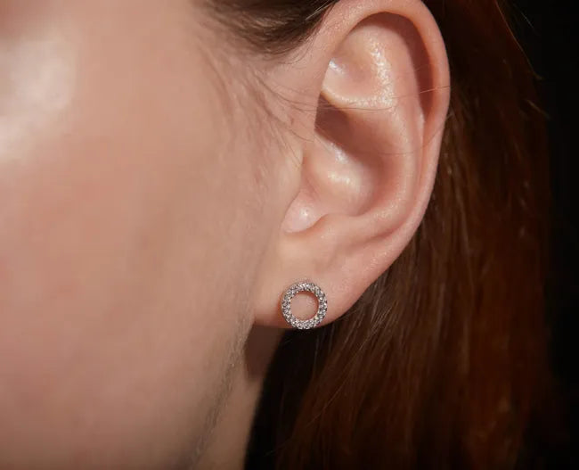 Balabinka Silver Monica Stud Earrings