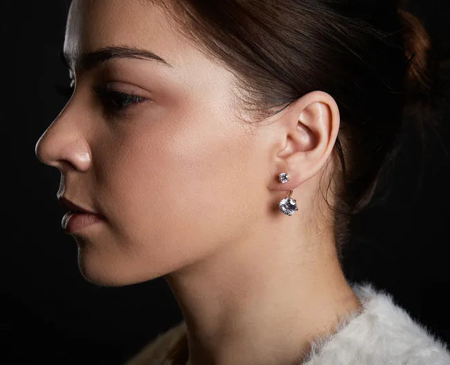 Balabinka Silver Jacket Earrings Sense