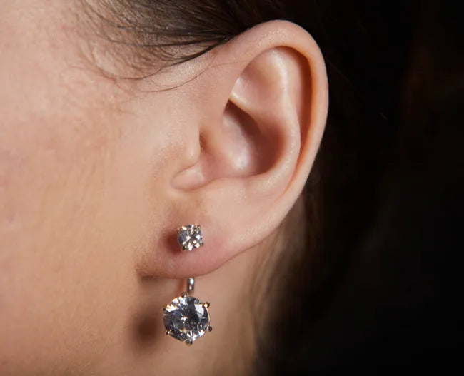 Balabinka Silver Jacket Earrings Sense