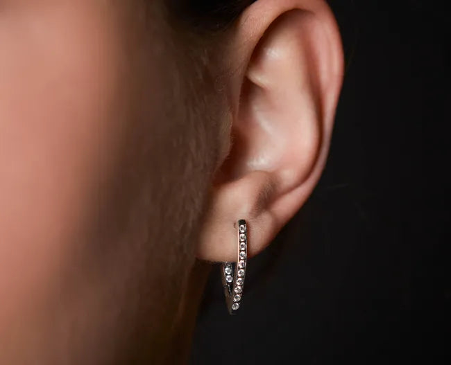 Balabinka Silver Earrings Venice with English Leverback