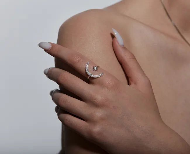 Balabinka Silver Ring Starlight