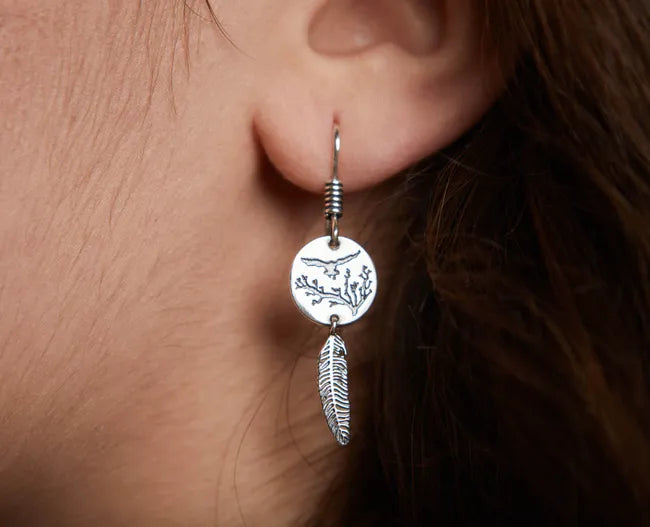 Balabinka Silver Selevit Earrings