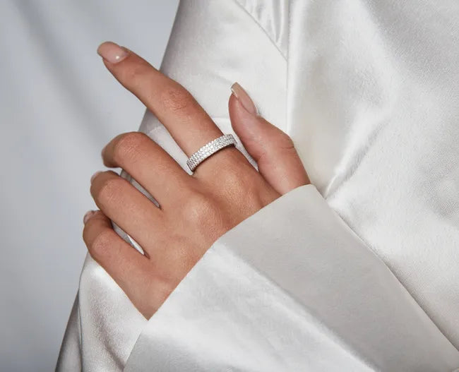 Balabinka Silver Madonna Ring