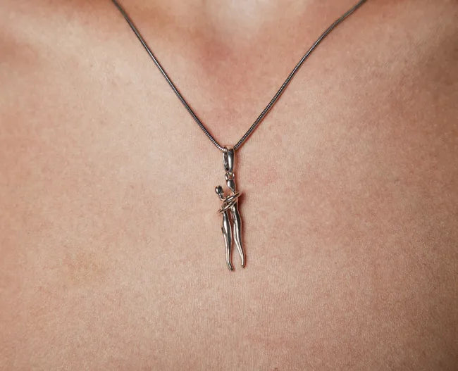Balabinka Silver Pendant Embrace