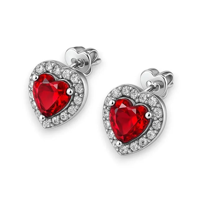 Balabinka Silver Earrings Marseille Heart
