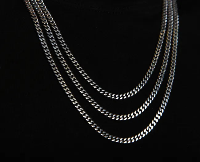 Balabinka Silver Chain Curb