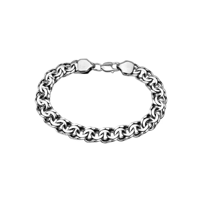 Balabinka Silver Bracelet Flat Bismarck
