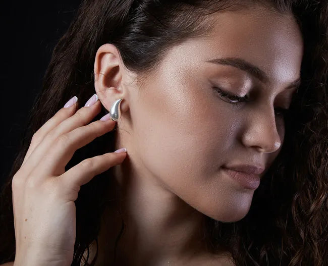 Balabinka Silver Earrings Droplet