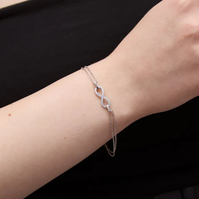 Balabinka Silver Bracelet Infinity