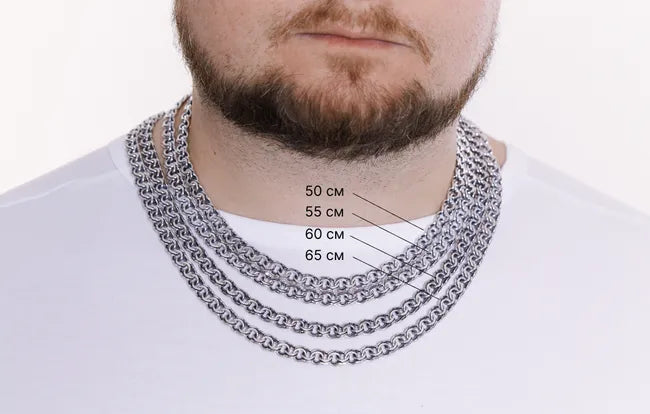 Balabinka Silver Flat Bismarck Chain