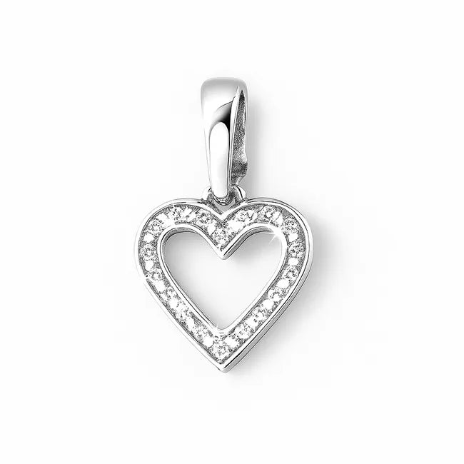 Balabinka Silver Pendant Heart