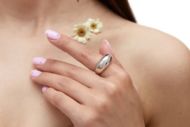 Balabinka Silver Drop Ring