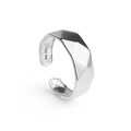 Balabinka Silver “Facet” Ring