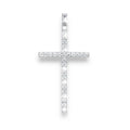 Balabinka Silver Cross Pendant with Zirconia