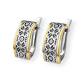 Balabinka Silver Earrings Vyshyvka