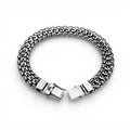 Balabinka Silver Bracelet Pharaoh with Box Clasp
