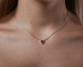 Balabinka Silver Marseille Heart Necklace