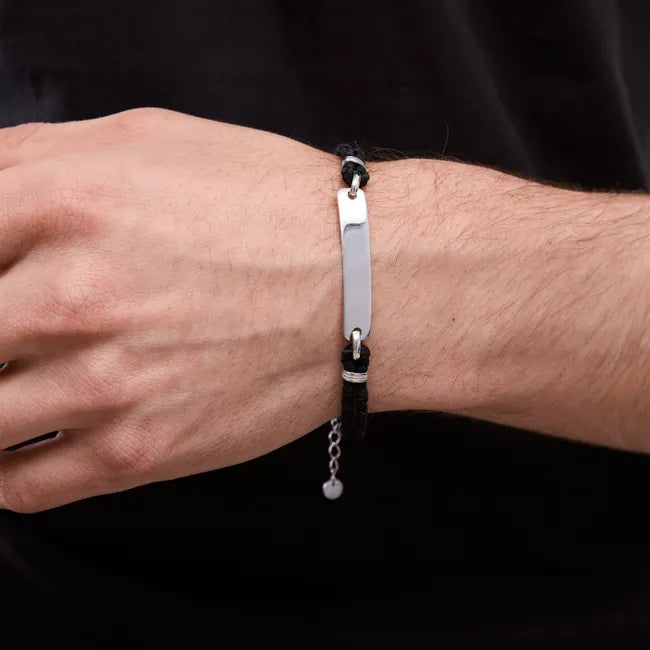 Balabinka Silver Engraving Bracelet
