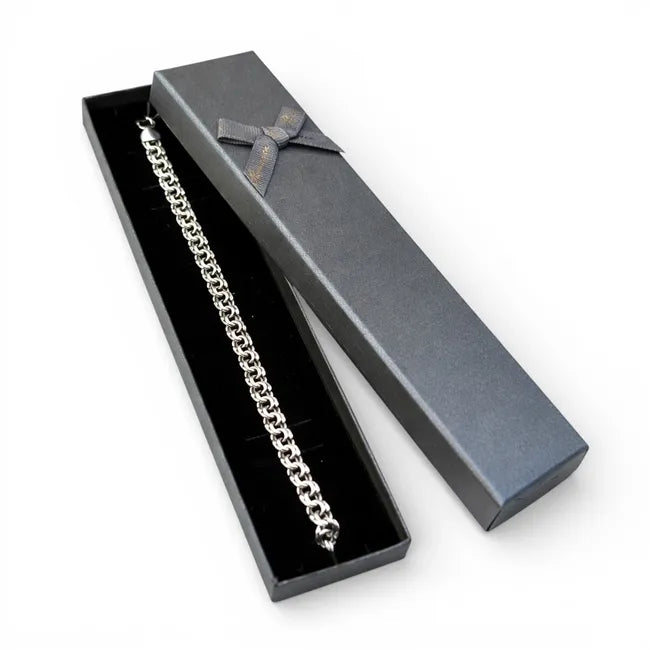 Balabinka Flat Bismarck Silver Bracelet