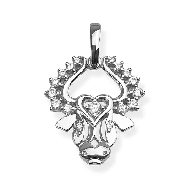 Balabinka Silver Taurus Pendant