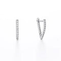 Balabinka Silver Earrings Venice with English Leverback