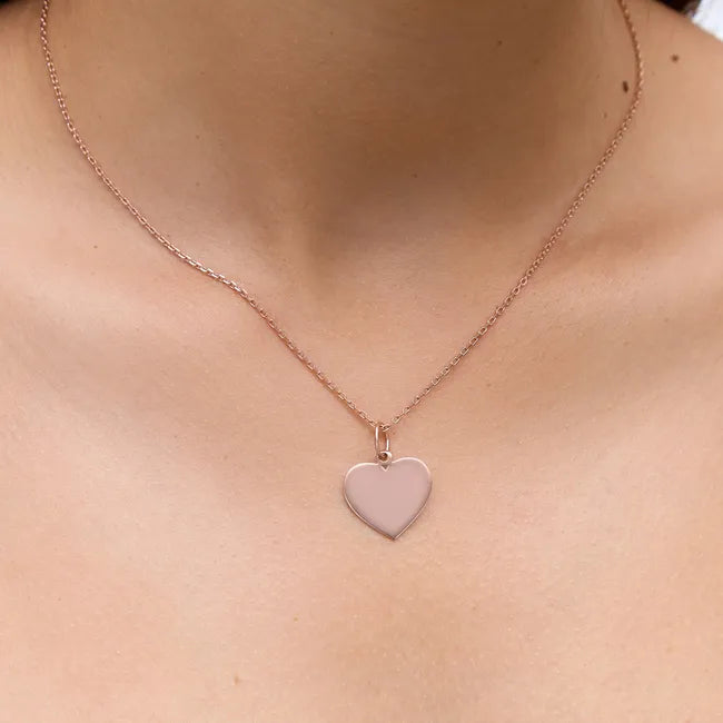 Balabinka Gold-Plated Silver Heart Pendant