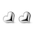 Balabinka Silver Heart Earrings