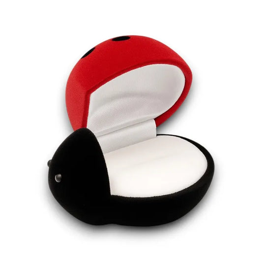 Elegant Balabinka Ladybug Ring Box
