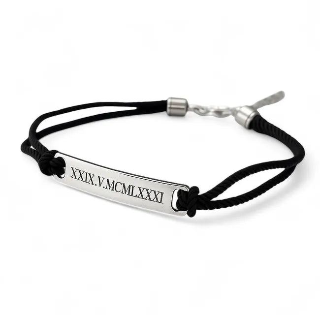 Balabinka Silk Bracelet with Silver Plate