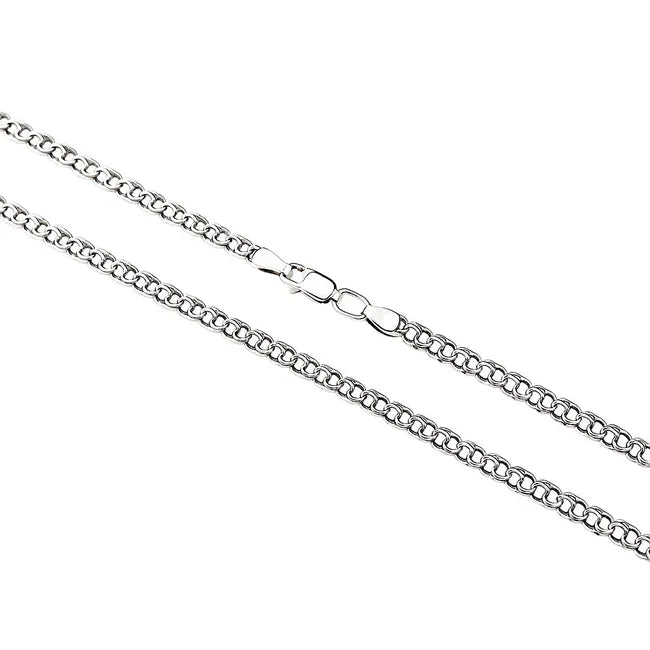 Balabinka Silver Flat Bismarck Chain