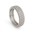 Balabinka Silver Ring Crystal