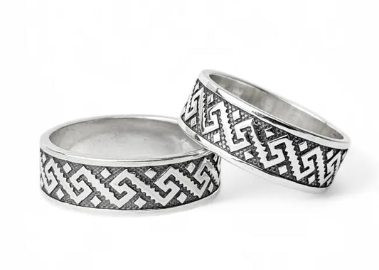 Balabinka Silver Ring Vyshyvanka