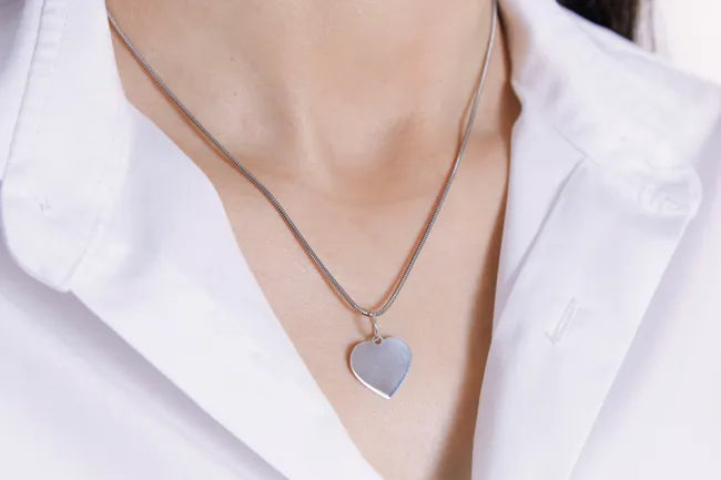 Balabinka Silver Pendant Heart