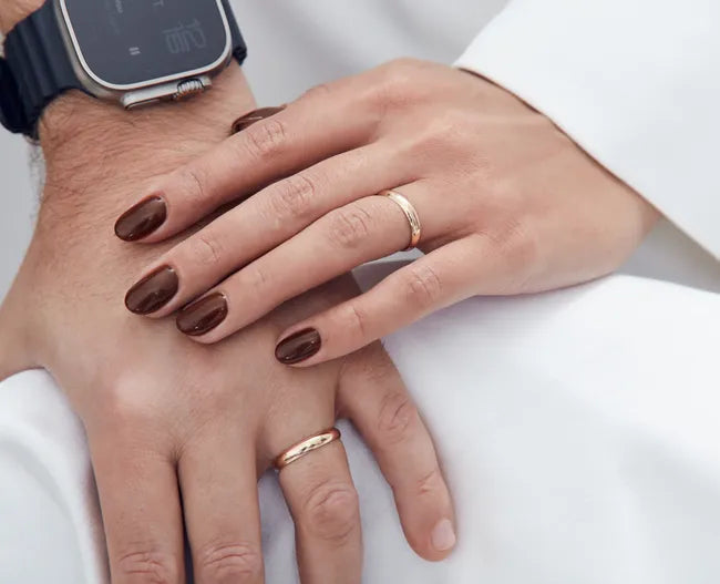 Balabinka Silver Classic Fusion Wedding Band