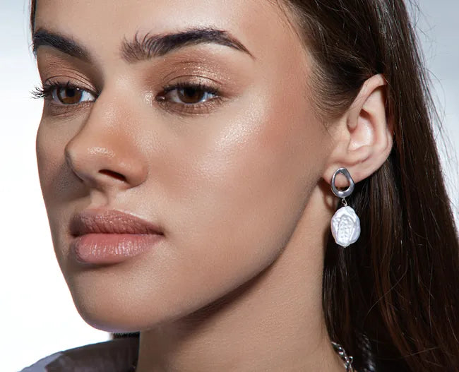 Balabinka Silver Earrings Ellada