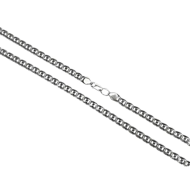 Balabinka Silver Flat Bismarck Chain