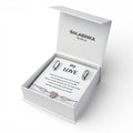 Balabinka Crystal Silver Jewelry Set