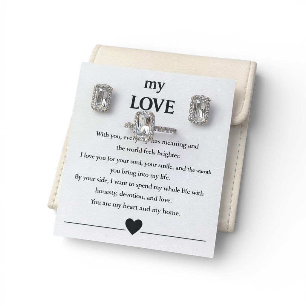 Balabinka Aphrodite Silver Set