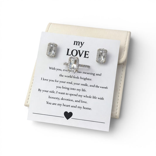 Balabinka Aphrodite Silver Set