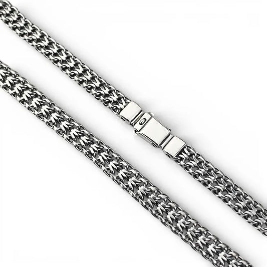 Balabinka Silver Trident Chain