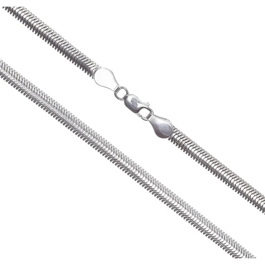 Balabinka Silver Chain Flat Snake