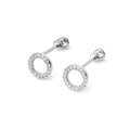 Balabinka Silver Monica Stud Earrings